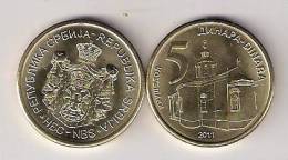 Serbia 5 Dinara 2011. High Grade - Serbie