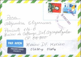 O) 2013 BRAZIL, MANICURE, MARKETING, COVER TO MEXICO, XF - Poste Aérienne