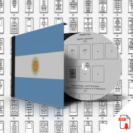 ARGENTINA STAMP ALBUM PAGES 1858-2011 (506 Pages) - Englisch