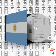 ARGENTINA STAMP ALBUM PAGES 1858-2011 (506 Pages) - Inglese