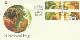 Venda 1983 Subtropical Fruits FDC - Venda