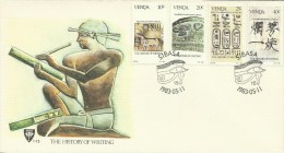 Venda 1983 The History Of Writing FDC - Venda