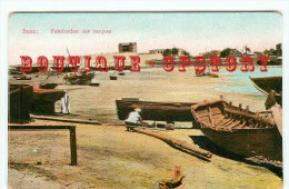 SUEZ - FABRICATION De BARQUES - FABRIQUE De BARQUE - EGYPTE - EGYPT - EGYPTIAN - Suez