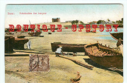 SUEZ - FABRICATION De BARQUES - FABRIQUE De BARQUE - EGYPTE - EGYPT - EGYPTIAN - Suez