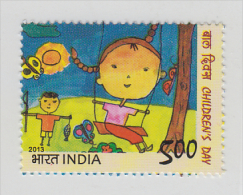 India 2013  Childrens Day  Child Painting   # 54887 S  Inde Indien - Neufs