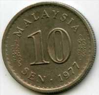Malaysie Malaysia 10 Sen 1977 KM 3 - Malaysia