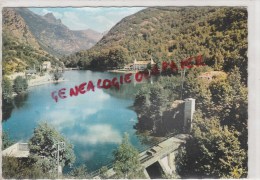 09- AX LES THERMES - LE LAC ET LE MANOIR D' ORGEIX - CACHET COLONIE VACANCES EDF - LE CASTELET -1965 - Ax Les Thermes