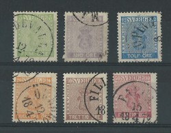 SUEDE - YVERT N° 6/11 OBLITERES - COTE = 514 EUROS - Used Stamps