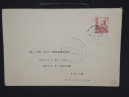 ESPAGNE--Env. Pour France Période 1930/40 Avec Censure    Dispersion D ´une Archive    P6560 - Nationalists Censor Marks