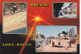 BREHAL SAINT MARTIN (50-Manche), Plage De St Martin Et Le Bourg De Bréhal, Enfants, Ed. Le Goubey - Brehal