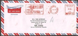 Indien - Luftpost - Delhi - Leipzig - 1988 - Posta Aerea