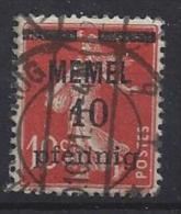 Germany (Memel) 1920-22  (o) Mi.19 Y - Klaipeda 1923