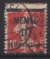 Germany (Memel) 1920-22  (o) Mi.19 Y  (see Discription) - Klaipeda 1923