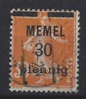 Germany (Memel) 1920-22  (o) Mi.21 Y - Memel (Klaipeda) 1923