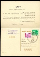 DDR P90 Antwort-Postkarte WÄHRUNGSREFORM 1.7.1990 - Postkarten - Gebraucht