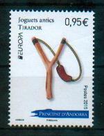 Andorre Français / French Andorra 2015 - Europa 2015, Jouets Anciens / Ancient Toys - MNH - 2015