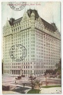 The New Plaza Hotel, New York City - 1912 - Cafes, Hotels & Restaurants