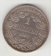 *south Africa   1 Shilling   1896  Km 5    Vf - Südafrika