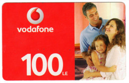 EGYPTE CARTE PREPAYEE VODAFONE 100 LE - Egitto