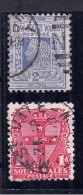 NewSouthWales1897: 98-9used - Oblitérés