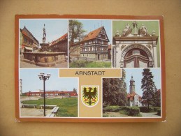 Arnstadt - 5-Bild-Karte - 1985 - (D-H-D-Th23) - Arnstadt
