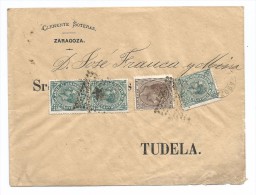 España 183(3) + 192 - Storia Postale