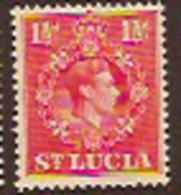 ST LUCIA 1938 1 1/2d KGV SG 130 HM DP23 - Ste Lucie (...-1978)