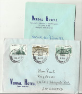 =NORGE CV + LETTER 1982 - Storia Postale