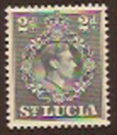 ST LUCIA 1938 2d KGV SG 131 HM DP24 - Ste Lucie (...-1978)