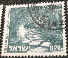 Israel 1973 Landscapes Tel Dan 0.20 - Used - Used Stamps (without Tabs)