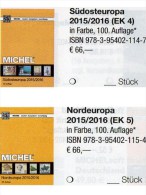 MICHEL North/Southeast-Europa Catalogue 2015/2016 New 132€ Part 4+5 SRB BG GR RO TR Cyprus DK Eesti Soumi FL Latvia NO S - Alemán