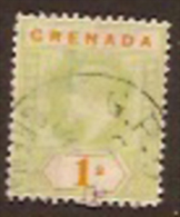 GRENADA 1904 1/ KEVII SG 73 U CZ76 - Grenade (...-1974)