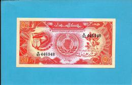 SUDAN - 50 PIASTRES - 1987 - P 38 - UNC. - 2 Scans - Soudan