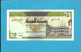 SUDAN - 25 SUDANESE DINARS - 1992 - P 53.b - UNC. - 2 Scans - Soedan