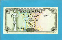 YEMEN ARAB REPUBLIC - 50 RIALS -  ND ( 1994 ) - P 27.A -  Sign. 9 - UNC. - Central Bank Of Yemen - 2 Scans - Yemen