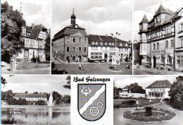 Bad Salzungen - S/w Mehrbildkarte 15 - Bad Salzungen