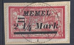 Germany (Memel) 1922  (o) Mi.89 - Memelgebiet 1923