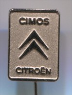 CIMOS CITROEN - Slovenia, Car Automobile, Vintage Pin Badge - Citroën