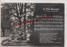 59 - LILLE  - MONUMENT DE DESROUSSEAUX ET CHANSON DU P'TIT QUIQUIN -1952 - Lille