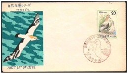 Giappone/Japan/Japon: FDC. Albatro, Albatross, Albatros - Palmípedos Marinos