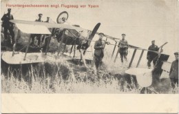 YPERN Heruntergeschossenes Englisches Flugzeug 1914/18 - Ieper