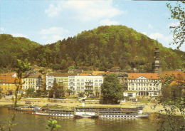 Bad Schandau - Panorama 4    Mit Dampfer Leipzig - Bad Schandau