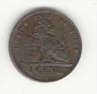 1 Centime Belgique / Belgium 1907 "Leoplod II Roi Des Belges" TTB+ - 1 Centime