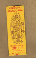 Andorre  -  Carnet "Blason D'Andorre" A  28 Fr.   Neufs** - Markenheftchen