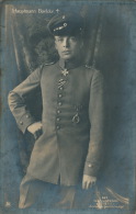 AVIATION - GUERRE 1914-18 - ALLEMAGNE - Portrait En Uniforme De L' HAUPTMANN BOELCKE , AS De L'aviation Décédé En 1916 - 1914-1918: 1. Weltkrieg