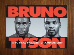 Bruno Vs. Tyson Carte Postale - Boksen