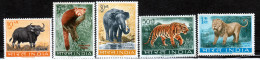 INDIA- 1963 WILD LIFE COMPLETE MNH SET-   Indien WILDLIFE-  Inde La Faune-  Wild Leven Van India - Nuovi