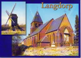 Langdorp St-Pieterskerk En Heimolen - Aarschot