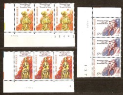 Belgie Belgique 1980 OBCn° 1987-89 *** MNH 3 Séries Avec Coin Daté Cote 12,75 Euro - Datiert