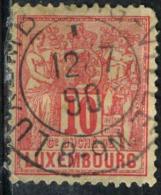 LUXEMBOURG 51° 10c Rose Allégorie (10% De La Cote + 0,15) - 1882 Allégorie